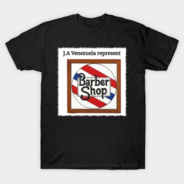 J.A BARBERSHOP 2 T-Shirt by jose10